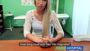 Fakehospital Blonde Womans Headache Cured By Cock And Her Squirting Wet Pussy free video