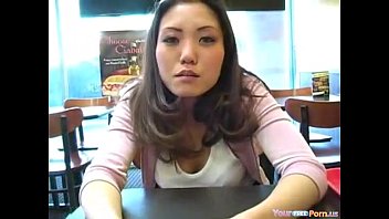 Japanese Usa Girl Flashes Her Big Boobs At A Gas Station free video