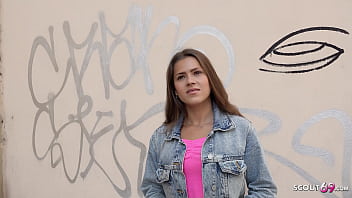 German Scout - Cute Shy Teen Serina Gomez Pickup And Fuck At Model Job free video