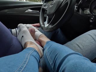 A Stranger Gives Me A Blowjob And Lets Me Fill Her Beautiful Ankle Socks With Sperm free video