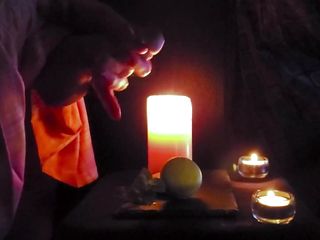 Rikki Ocean Enjoys A Romantic Candlelight Cum-Covered Dessert free video