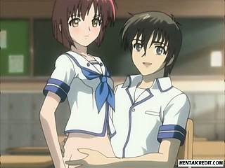 Tied Up Hentai Girl Watch Couple Fucking free video